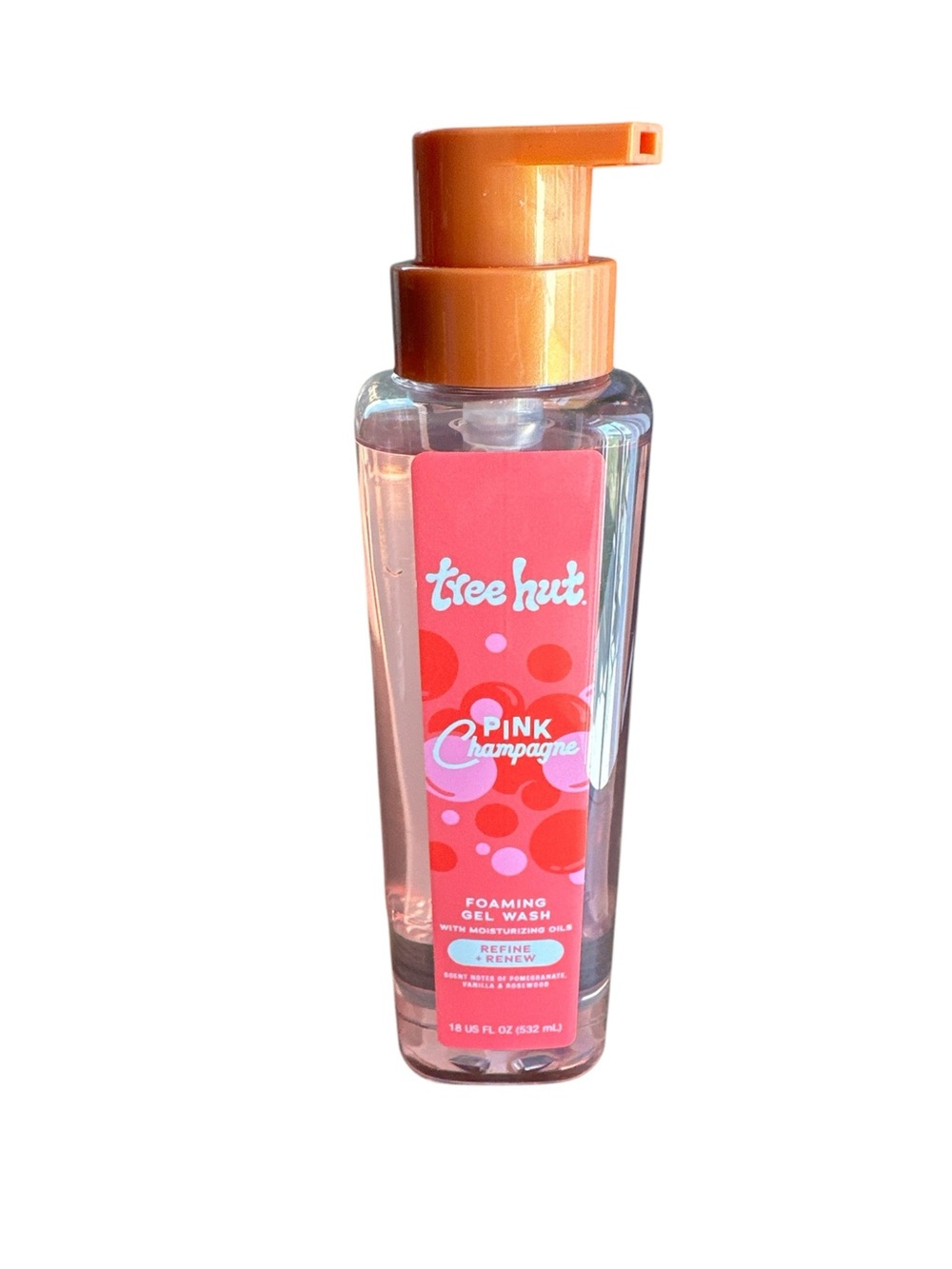 Pink Champagne Foaming Gel Wash - Pink